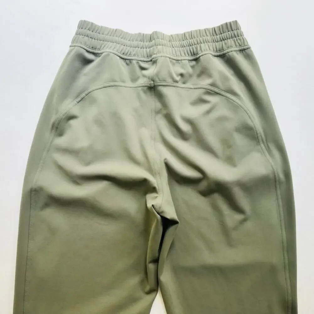Lululemon Everlux High-Rise Zip-Leg Track Pant Size 6 Grey Sage Green Jogger
